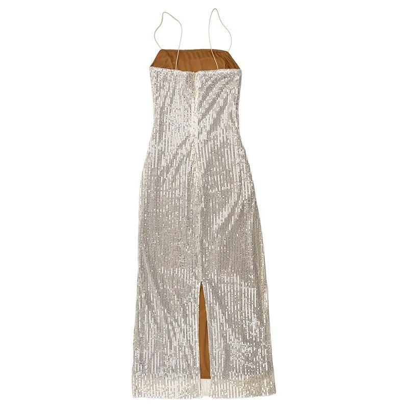 Tania Metallic Sparkle Dress - Virago Wear - Dresses, New arrivals - Dresses