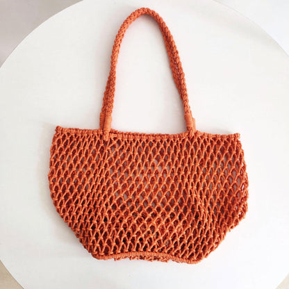 Aurora Hollow Fishnet Handbag - Virago Wear - Handbags - Handbags