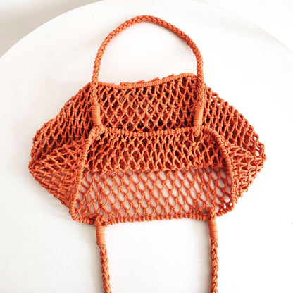 Aurora Hollow Fishnet Handbag - Virago Wear - Handbags - Handbags