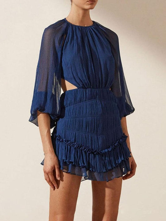 Daniela Solid Mini Dress - Virago Wear - Dresses, Mini Dress - Dresses