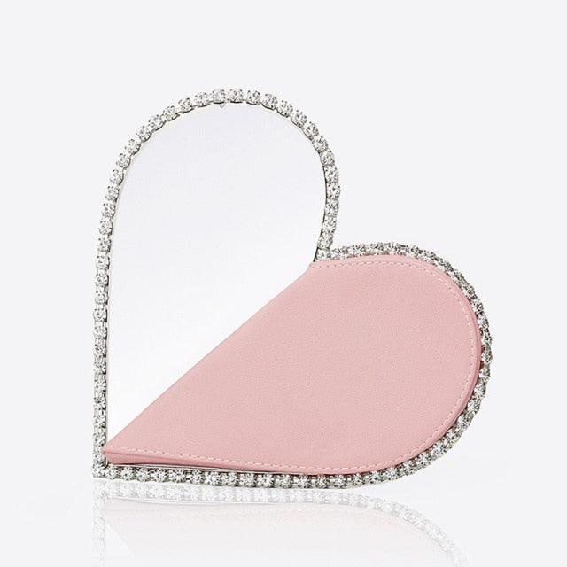 Diamond Heart Clutch