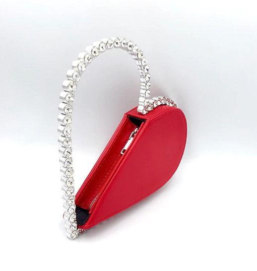 Diamond heart clutch new arrivals