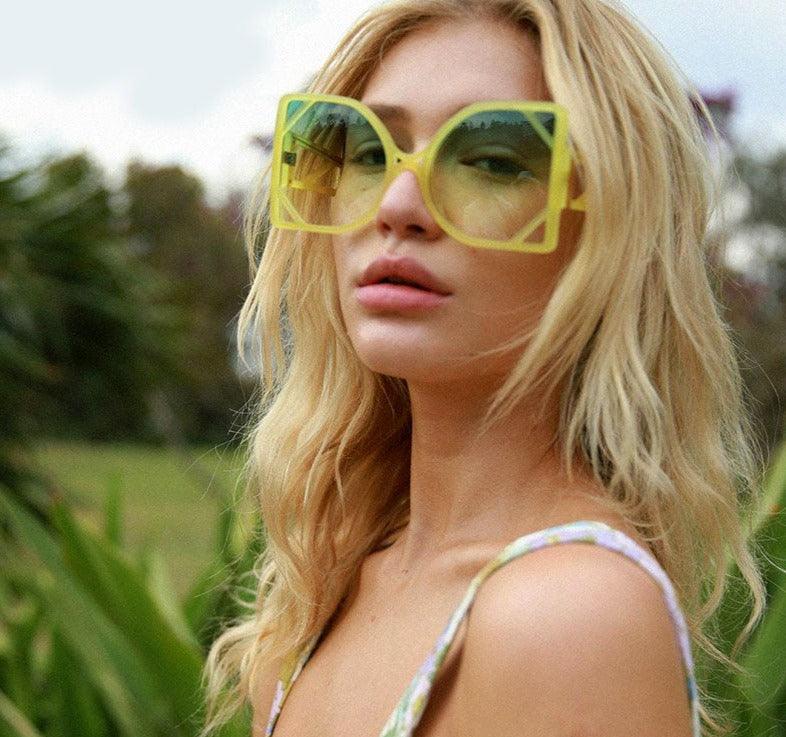 Funky store oversized sunglasses