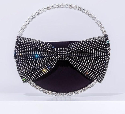 Martina Glittering Rhinestone Clutch Bag - Virago Wear - Clutch Bag, Handbags - Handbags