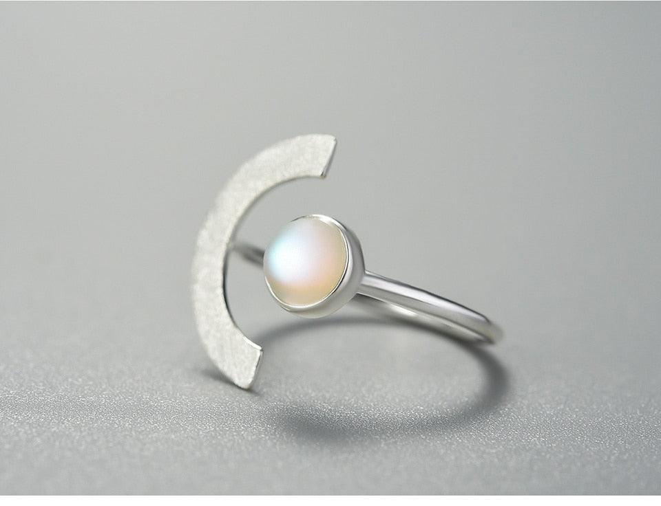 Moonlight Adjustable Ring - Virago Wear - Accessories, Adjustable, Gold, Ring, Rings, Silver, Sterling Silver - Rings