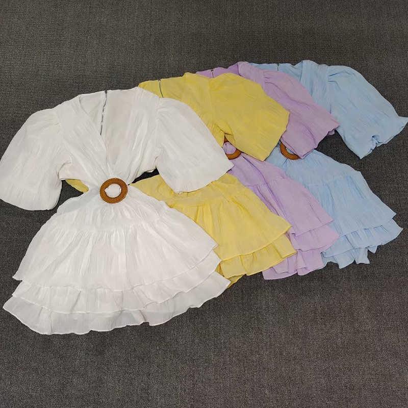 Nathy Lantern Sleeve Dress - Virago Wear - Dresses, Mini Dress - Dresses