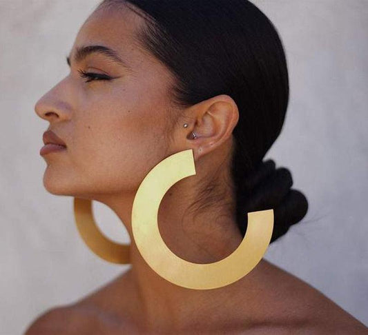 Zuri Drop Gold Earrings - Virago Wear - Accessories, Earrings - Earrings